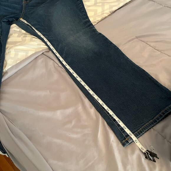Torrid Size 20 2xl Slim Boot Cut Jean - Vintage Stretch Dark Wash - Picture 8 of 11